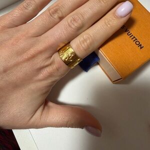 Louis Vuitton Gold Ring
